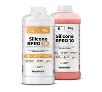 Silicona para moldes 1:1 R PRO 10, Silicona Líquida para la Fabricación de Moldes de Silicona, No Tóxica Y Rápida, Caucho Silicona para Moldes de Resina,silicona para hacer moldes (2 kg)