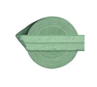 Goma Elastica 10 Yard Solid Shiny Fold Over Elastic 20mm Spandex Satin Band Headband Underwear Dress DIY Sewing Trim(Sage Green)