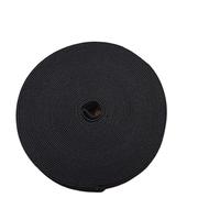 Goma Elastica 3/6/9/12/15/25/30/35/40MM White/black Nylon Highest Elastic Bands Garment Trousers Sewing Accessories DIY(Black,10.0M,20mm)