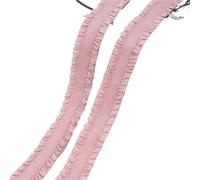 Goma Elastica 5/10/20/45Yards Colorful Elastic Bands 13mm Stretch Ribbon Tape For Sewing Underwear Bra Strap Rubber Band Decorative Lace Trims(20KoreanPink,13mm-5Yards)
