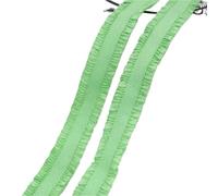 Goma Elastica 5/10/20/45Yards Colorful Elastic Bands 13mm Stretch Ribbon Tape For Sewing Underwear Bra Strap Rubber Band Decorative Lace Trims(25LightGreen,13mm-10Yards)