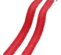 Goma Elastica 5/10/20/45Yards Colorful Elastic Bands 13mm Stretch Ribbon Tape For Sewing Underwear Bra Strap Rubber Band Decorative Lace Trims(09Red,13mm-10Yards)