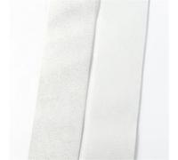 Goma Elastica 5/10M 25-50mm Silk Nylon Elastic Band Colored Rubber Bands Webbing For Sewing Garment Belt Bags Ribbon DIY Accessories(WhiteColored,10Meters,40mm)