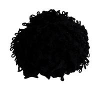 Goma Elastica 5-10yard Elastic Lace Ribbon Black White Color Button Loops DIY Multicolor Handmade Trimming for Clothes Sewing Rubber Band(Black,14mm 10yards)