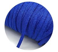 Goma Elastica 6mm Glitter Elastic Ribbon Sewing Band Fiat Rubber For Waist Stretch Rope DIY Mask Lanyard(Color-55,2yards)