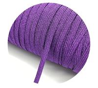 Goma Elastica 6mm Glitter Elastic Ribbon Sewing Band Fiat Rubber For Waist Stretch Rope DIY Mask Lanyard(Color-03,135yards 1 Roll)
