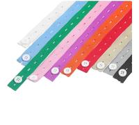 Goma Elastica Bandas elásticas de nailon con ojales for manualidades, costura, ropa, pantalones, accesorios y organizadores.