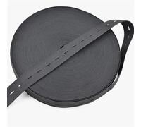 Goma elastica costura 15/20/25mm X 3 metros DIY botón de costura agujero tejido bandas elásticas cinta blanca/negra Banda elástica de costura ajustables(Black,15mm)