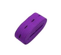 Goma elastica costura Accesorios de costura DIY, 15/20/25/30MM, agujero botón, bandas elásticas tejidas, cinta, colorida, blanca y negra Banda elástica de costura ajustables(Dark purple,1yard)