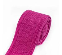 Goma Elastica Costura Bandas Elásticas Suaves De 1/2 Metros Y 50mm For Coser Pantalones, Ropa, Banda Goma, Correa, Correas, Decoración, Accesorios DIY para confeccionar ropa(RoseRed,2Meters)