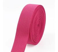 Goma Elastica Nylon Elastic Bands Pant Waist Rubber Band Underwear Belt Elastics Webbing Tape DIY Clothes Sewing Accessories(RoseRed,5Meters,30mm)