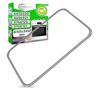 Goma Horno 440 x 320 mm 4 Ganchos con Código Original 6432220 4696921 3766120 3766121 4417790 4696920 02846905 para Miele para Imperial para Privileg - ONIX TECH