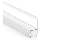 Goma Mampara Ducha de PVC, Fácil de Cortar e Instalar, Sello Inferior for Puerta de Ducha for Mamparas de Ducha de Baño(1pcs,12mm/0.47in)