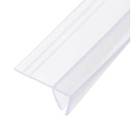 Goma Mampara Ducha,Junta Mampara Ducha, Adecuado para Vierteaguas Mampara Baño Puerta de 6mm,8mm,10mm,12mm de Espesor,Perfil de Mampara para Cristal Recto y Curvado,Fácil Instalar (F,6mm,200cm)