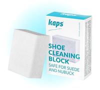 Goma para Limpiar Zapatos de Ante y Nobuk, Zapatillas y Botas - Kaps | Borrador de gamuza y piel vuelta, bloque quitamanchas, uso en seco, también para tapicería y asientos de coche