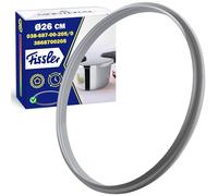 Goma para Olla a Presion - Diámetro Ø 26 cm - 038-687-00-205/0 3868700205 para Fissler - Garantía de 10 Años - MONTERAL