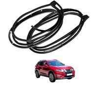 Goma para Puertas de Coche para Nissan X-Trail 2015-2020 OE: 80830/80831/82830/82831-4CL0A, Tira de Perfil para Coche Antipolvo Ajuste a Presión,Front Left and Front Right