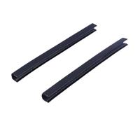 Goma Protector de Cubierta de Patineta 30 Cm 2 Piezas Negro | Protección de Cubierta, Reemplazo Directo, Instalación Fácil, Resistente al Agua, para Longboard y Tabla