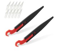 Gomake Cortador de vinilo protector de envoltura de vinilo, cortador de tintado de ventana, herramienta de corte de seguridad automotriz de precisión para envolver automóviles, tintado de ventanas,