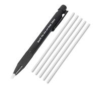 Gomas de borrar a presión - Herramienta de corrección y borrado, bolígrafo de goma a presión con punta de 3,8 mm y 5 recambios para dibujo técnico, bocetos y corrección