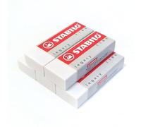 Gomas de borrar, de Stabilo, de plástico, grandes, blancas, modelo «Legacy», 5 unidades