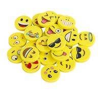 Gomas de borrar Emoji Pack de 144 Emoticon lápiz Gomas borrar Mini Lindos Regalos para Fiesta cumpleaños niños Festival Navidad Regalo