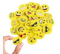 Gomas de borrar Emoji Pack de 144 Emoticon lápiz Gomas borrar Mini Lindos Regalos para Fiesta cumpleaños niños Festival Navidad Regalo