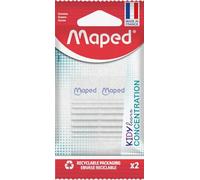 GOMAS DE BORRAR MAPED KIDY LEARN, Pack x2, Diseño Ergonómico Para Un Mejor Agarre, Recomendadas Por Maestros, Para Uso Escolar, Ideal Para Niños Y Oficinas