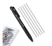 Gomas De Borrar Retráctiles Con - Lápiz Borrador Mecánico | Borrador Retráctil de 3,8 mm con 5 Recambios para Dibujo Técnico, Boceto y Corrección