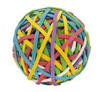 gomas elásticas, gomas elásticas oficina, Bola de goma de colores de alta elasticidad, diámetro de 60mm, banda de goma de 170 Uds., bolas de goma de colores, bola de goma redonda