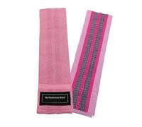Gomas Elasticas Musculacion 2 Bandas Elásticas de Resistencia for Yoga, Ejercicios Cadera, Fitness y Estiramiento. Antideslizantes Resistentes. Ideales for Gimnasio(Pink)