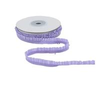 Gomas elasticas musculacion 5 Yardas de Encaje con Volantes elásticos, Bandas Blancas y Negras puras, Cinta elástica for Envolver Regalos, Accesorios Tela for Costura DIY(Pleated elastic-15)