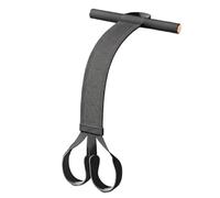 Gomas Elasticas Musculacion Banda elástica de Resistencia for Yoga con Asas, 120 LB, for Abdominales, tracción, portátil y Resistente a la Rotura(Black)