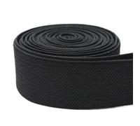 Gomas elasticas musculacion Banda elástica Plana de 5/2 Yardas y 20mm for Coser Accesorios Ropa Protectora Banda Goma Cuerda(20mmblack,5yard)