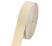 Gomas elasticas musculacion Bandas elásticas Planas Coloridas de 2/5/10M y 2CM, Cinta Cuerda Goma Gruesa Tejida látex Alta Elasticidad, Accesorios Costura for Pantalones Prendas DIY(Beige,2M)