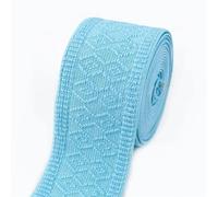 Gomas elasticas musculacion Bandas elásticas Suaves de 1/2 Metros y 50mm for Coser Pantalones, Ropa, Banda Goma, Correa, Correas, decoración, Accesorios DIY(Lightblue,1Meter)