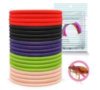 Gomas elasticas para el pelo anti-piojos,20 bandas para el pelo, tratamiento antipiojos,tratamiento antipiojos