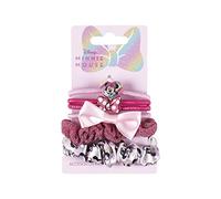 Gomas Elásticas para el Pelo de Minnie Mouse - Distintos Colores y Acabados - Ideales para Decorar los Peinados - Seis Piezas Diferentes - Producto Original Diseñado en España