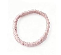 Gomas elásticas para el pelo de seda de morera, 19 mommes, gomas para el pelo, gomas para el pelo, gomas de pelo de seda scrunchies invisibobble silk scrunchie para mujer y niña, rosa A