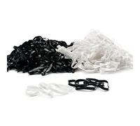 Gomas Para Crines De Silicona HH - Negro