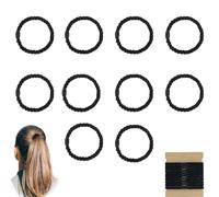 Gomas para el Cabello Mujer,10 Piezas Suaves Elásticas Sin Daño para Cola de Caballo,Cintas y Gomillas para el Pelo que no Rompen el Cabello,Accesorios de Diadema para Mujeres y Niñas