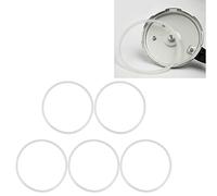 Gomas para Ollas Express, 5 Anillo de Sellado para Olla a Presión, Junta de Silicona para Tapa de Olla Rápida, 18 cm, Anillo de Sellado Interior para Olla a Presión, para Ollas a Presión Domésticas