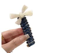 Gomas Pelo Niña 1 par de anillo de Cable de teléfono for adultos, bonito anillo for el pelo, lazo for el pelo grande esmerilado for adultos, anillo for la cabeza, Cable de teléfono for niños(248)