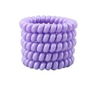 Gomas Pelo Niña 5 unid/set bandas for el cabello for mujer, accesorios, cable de teléfono colorido, lazo elástico for el cabello, cordón en espiral, banda de goma for chica, Scrunchie(Color 6)