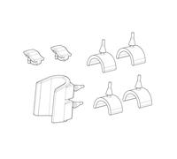 Accesorio de maletas laterales de moto protección de goma Shad SH38X TU