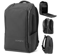 Gomatic Backpack 20-24 L | Mochila para Diario | Mochila de Viaje | Mochila para Portátil | Bolsa de Gimnasio | Equipaje de Mano | Material muy Resistente y Fuerte | Impermeable Negro