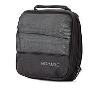 Gomatic Packing Cube Mediano - Organizador de equipaje con cremallera de compresión - Cubo de viaje impermeable y ligero 5,5 L - Organizador inteligente para maleta/carry-on - Negro