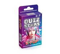 Gomazing QUIZSTARS I Love K-POP Quiz Juego de Cartas 400 Preguntas Música Quiz Juego A partir de 6 años para Niños Adultos Fans Juego de Fiesta Viaje