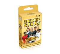 Gomazing TRUMPFSTARS Fútbol Estrellas del Mundo - 50 Cartas con 50 Estrellas del Mundo - Diseño Moderno - Juego de Cartas para 2-8 Jugadores - Edad 6+ - Tarjetas de fútbol - Alemán