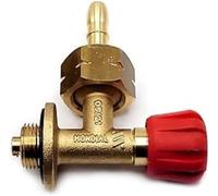 Gomet DN Autogas Piezas para Camping Adaptador de Válvula de Gas Camping 907,904 y 901 Adaptador de Botella de Gas Butano para Autocaravana, Caravana y Cocina con Conexión de Manguera